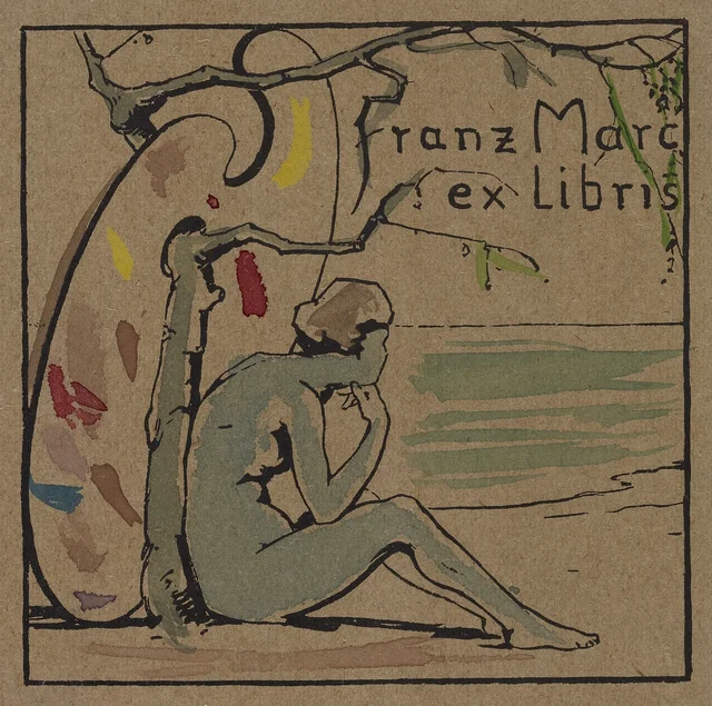 Franz Marc Bookplate