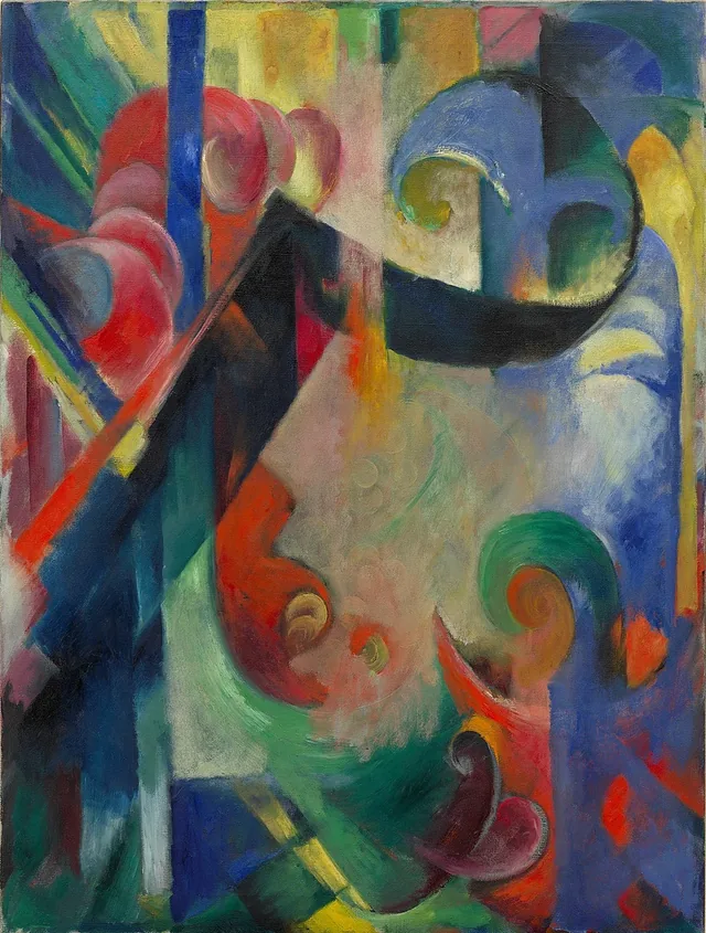 Broken Forms, Franz Marc