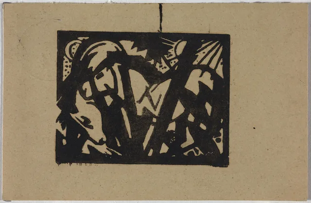 Little Wild Horses, Franz Marc