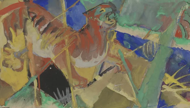 Tigre dans la jungle, Franz Marc
