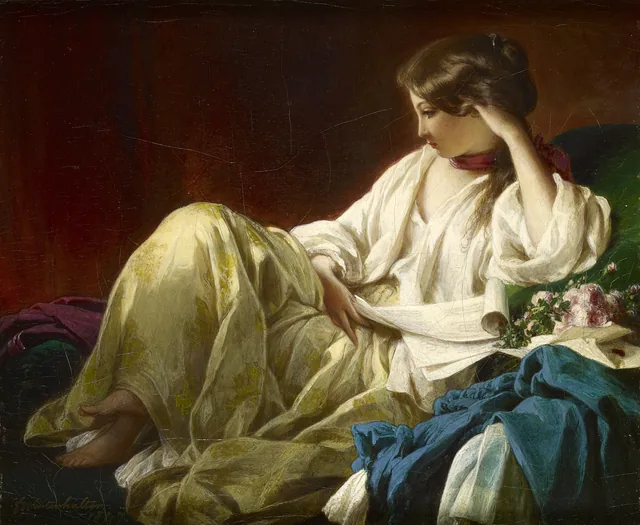 "Contemplation", Franz Xaver Winterhalter