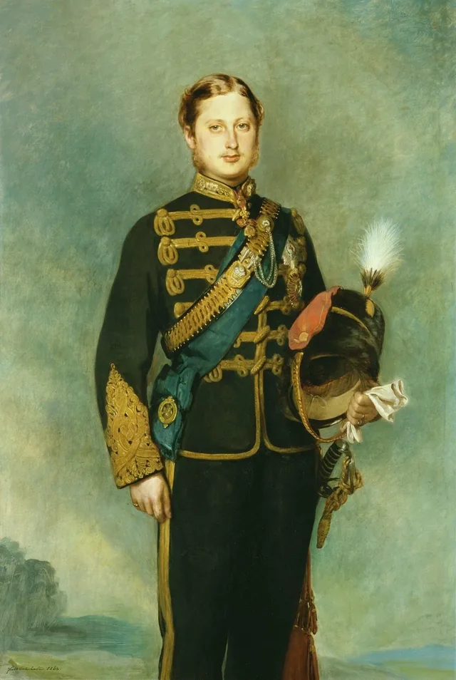 Edward VII (1841-1910) when Prince of Wales