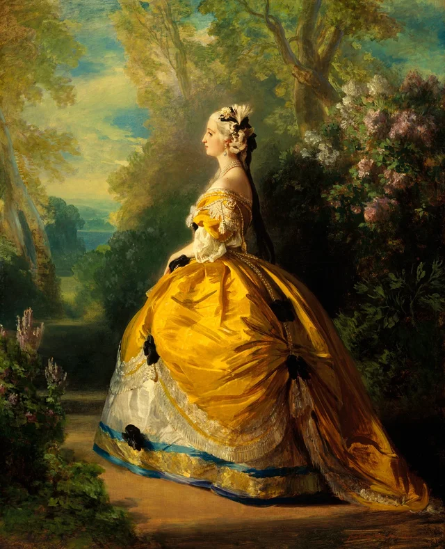A imperatriz Eugénia (Eugénia de Montijo, 1826-1920, condessa de Teba), Franz Xaver Winterhalter