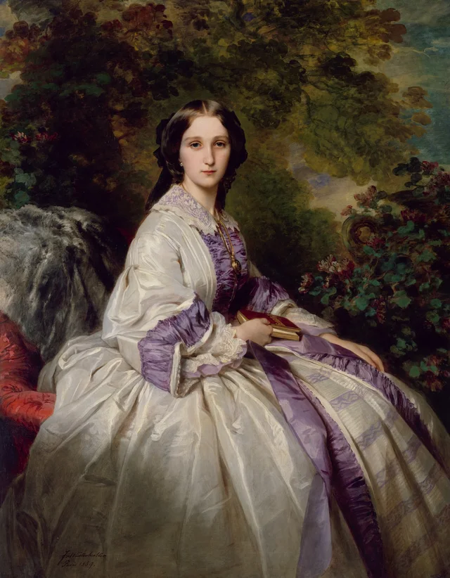 A condessa Alexandre Nikolaievitch Lamsdorff (Maria Ivanovna Beck, 1835-1866), Franz Xaver Winterhalter