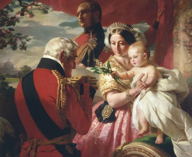 O 1.º de maio de 1851, Franz Xaver Winterhalter