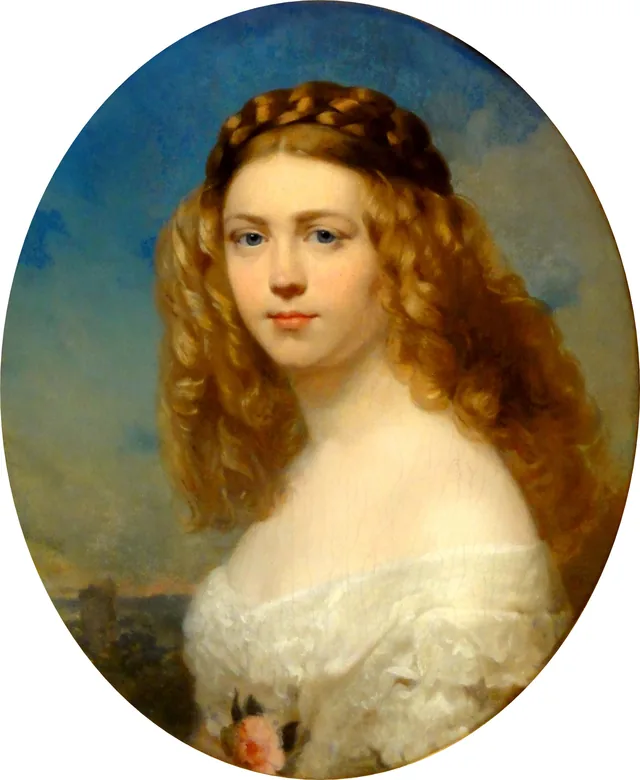 Portrait of a Young Polish Aristocrat (Princess Zofia Odescalchi, née Branicka?), formerly wrongly called Princess Amelia of Bavaria