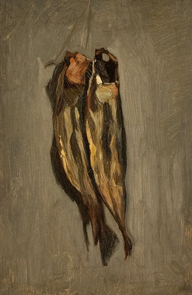 Dos arenques, Frédéric Bazille