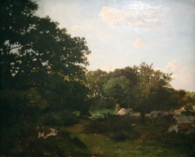 Bosque de Fontainebleau, Frédéric Bazille