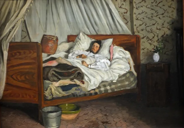 La ambulancia improvisada, Frédéric Bazille