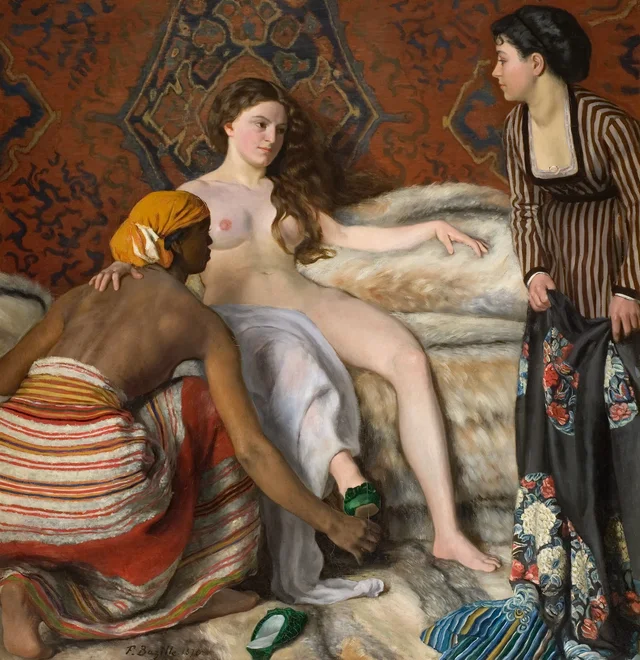 El tocador, Frédéric Bazille