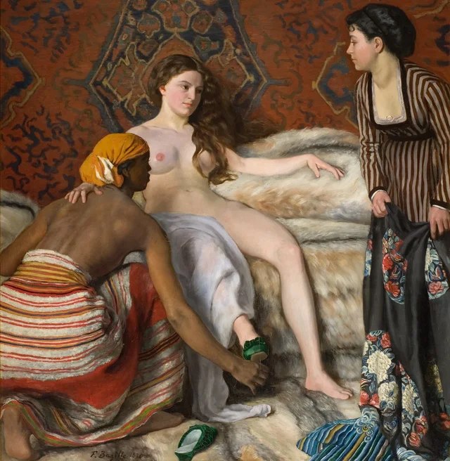El tocador, Frédéric Bazille