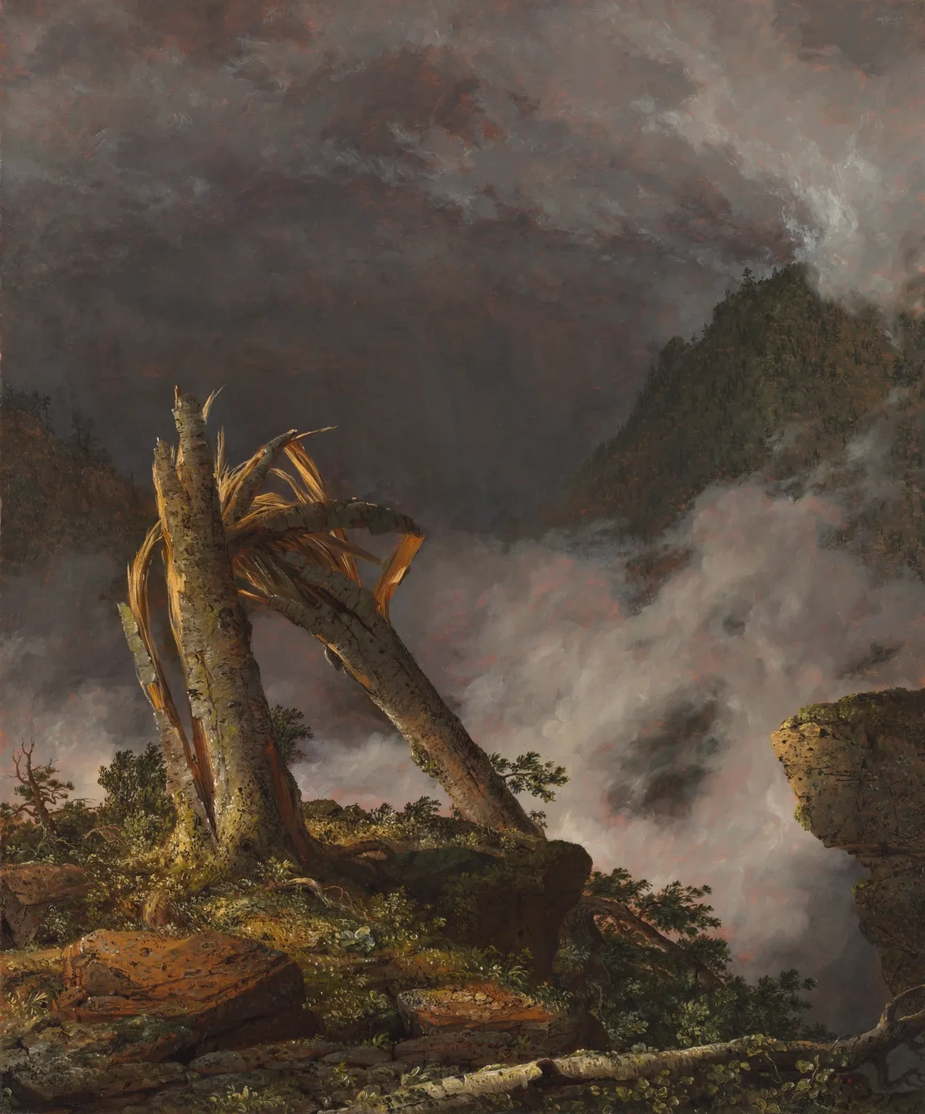 Orage dans les montagnes, Frederic Edwin Church