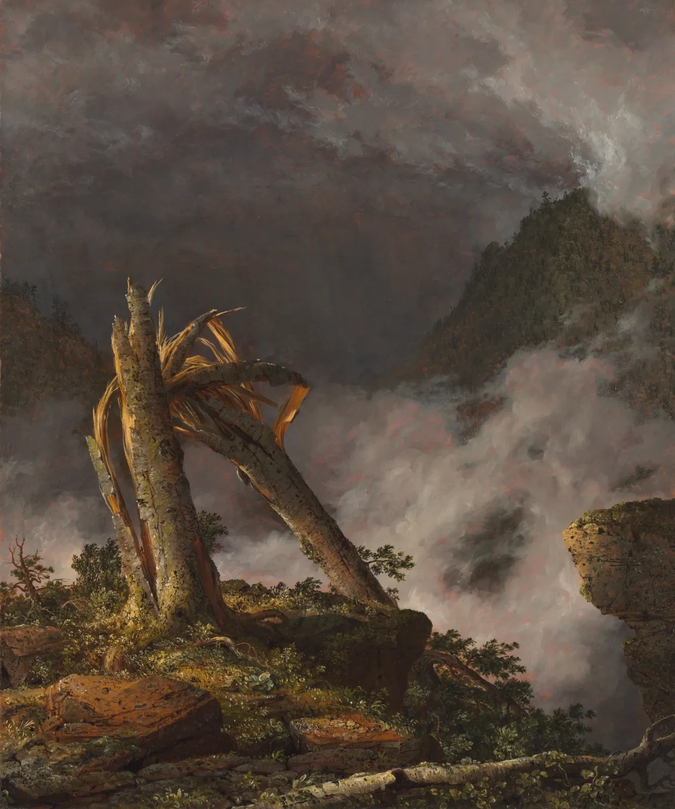 Tormenta en las montañas, Frederic Edwin Church