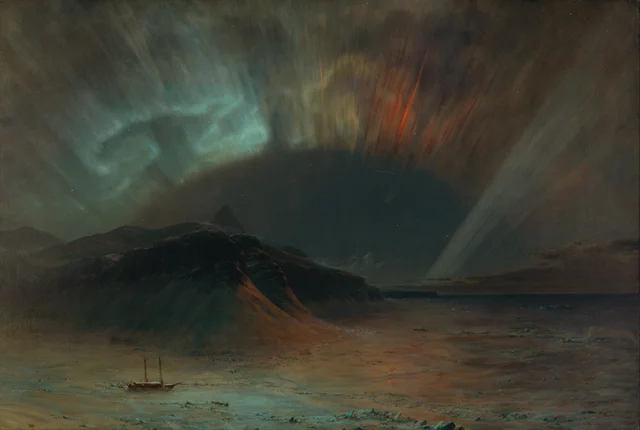 Aurore boréale, Frederic Edwin Church