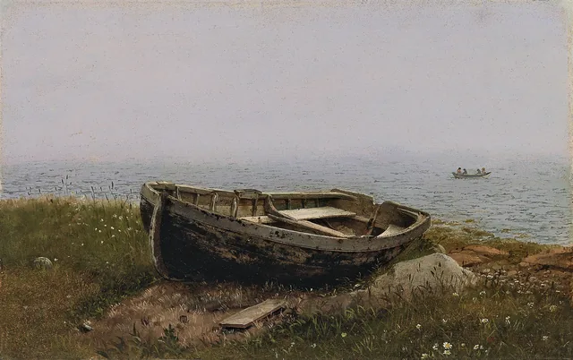 Barque abandonnée, Frederic Edwin Church