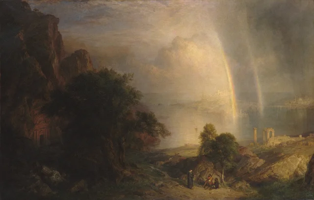 El mar Egeo, Frederic Edwin Church