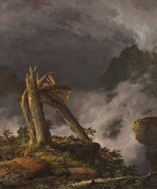 Tormenta en las montañas, Frederic Edwin Church