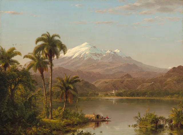 Palmiers tamaca, Frederic Edwin Church