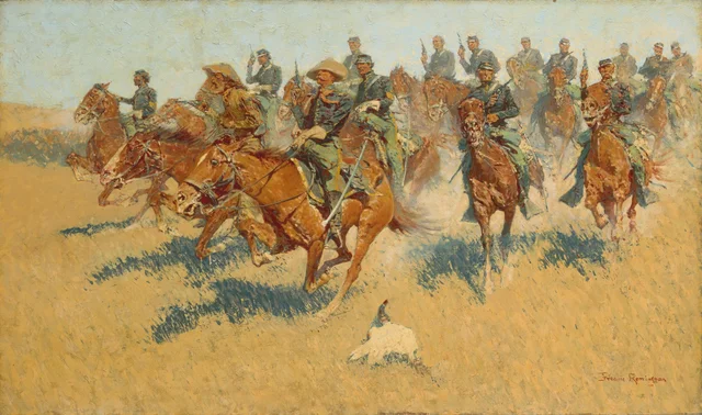 On the Southern Plains, Frederic Remington