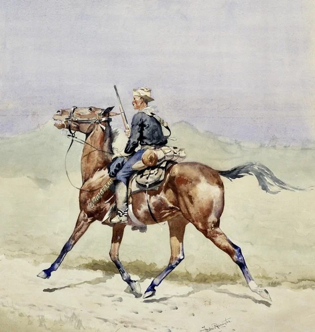 La vanguardia, Frederic Remington