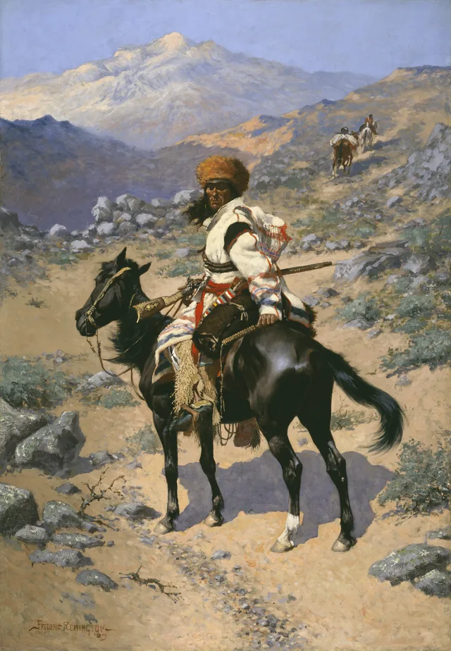 An Indian Trapper, Frederic Remington