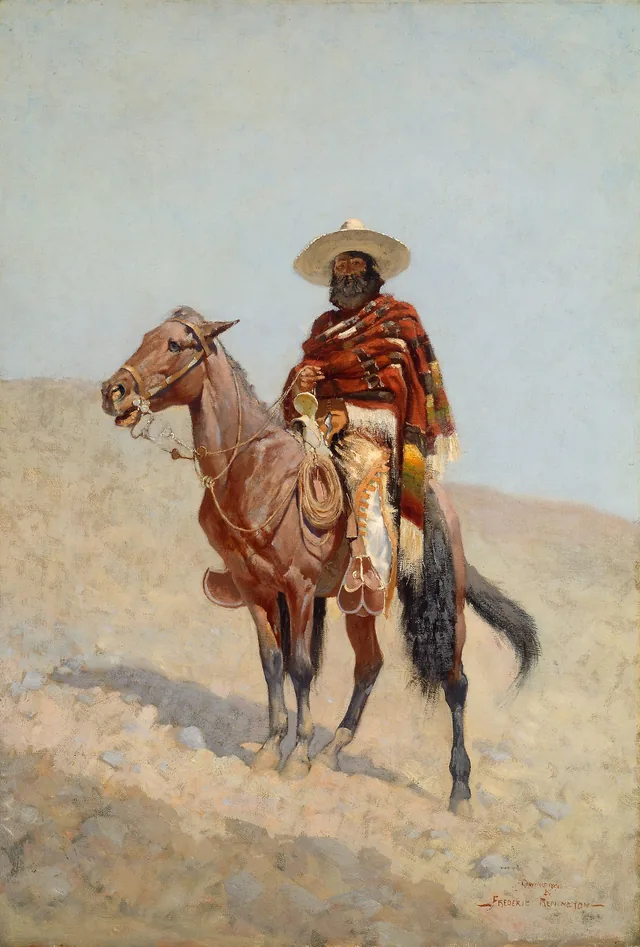 A Mexican Vaquero, Frederic Remington