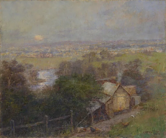 Nascer da lua, Frederick McCubbin