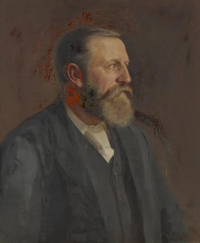 Retrato de homem, Frederick McCubbin