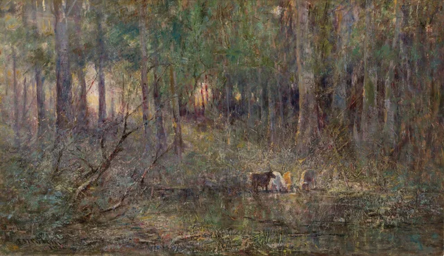 Violeta e ouro, Frederick McCubbin