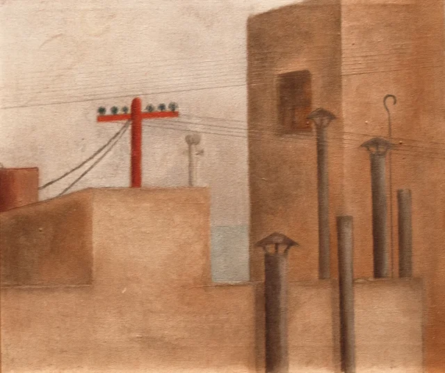Paysage urbain, Frida Kahlo