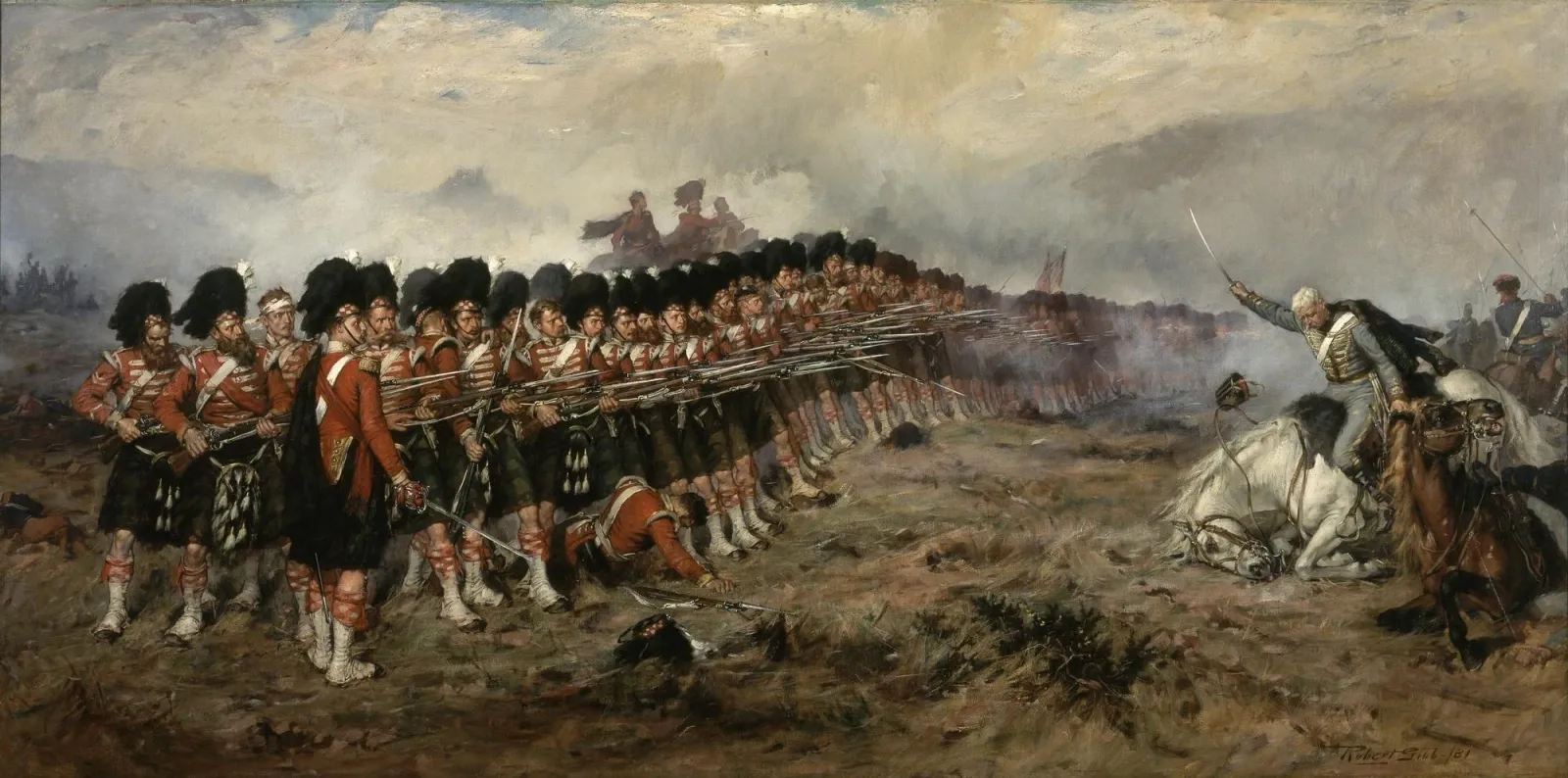 La delgada línea roja, Robert Gibb