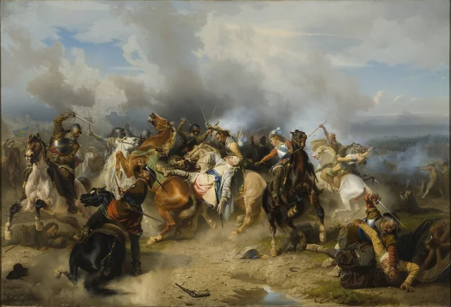 La Mort de Gustave II Adolphe à la bataille de Lützen, Carl Wahlbom
