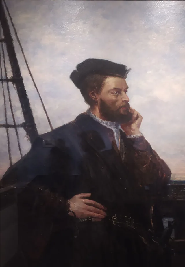 Jacques Cartier, Auguste Lemoine, d'après François Riss