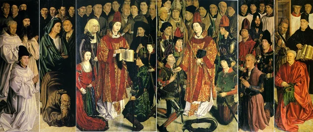 The Saint Vincent Panels (the six panels)