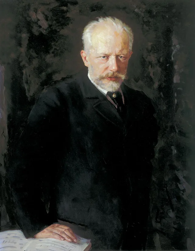 Portrait of Pyotr Ilyich Tchaikovsky
