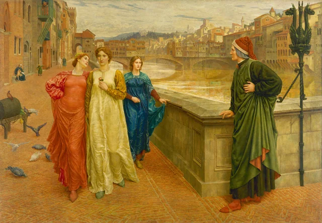 Dante and Beatrice, Henry Holiday