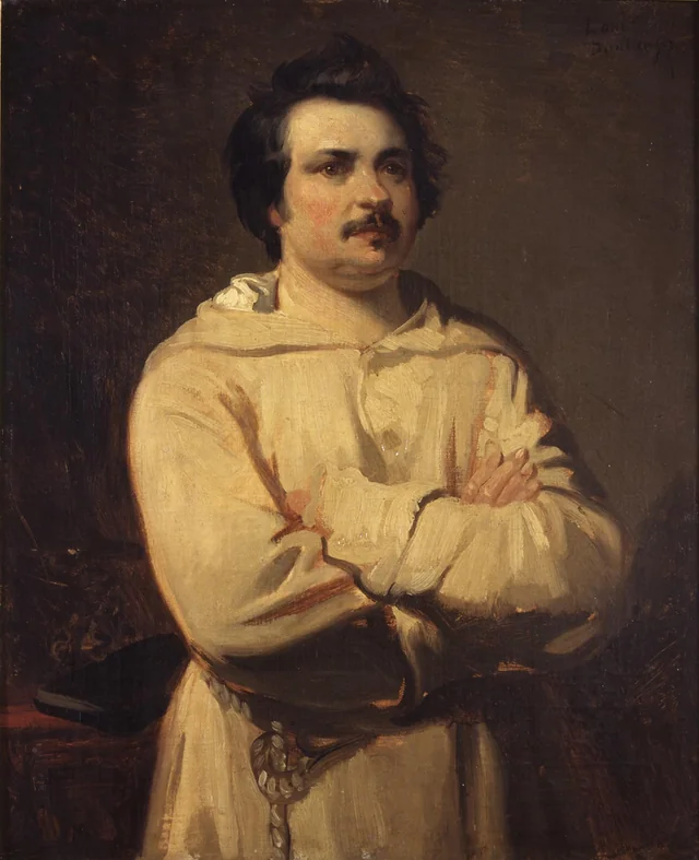 Portrait of Honoré de Balzac, Louis Boulanger