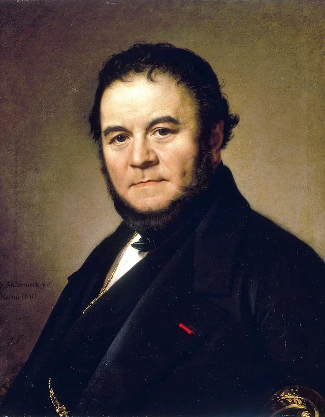 Marie-Henri Beyle, known as Stendhal (1783-1842), Olof Johan Södermark