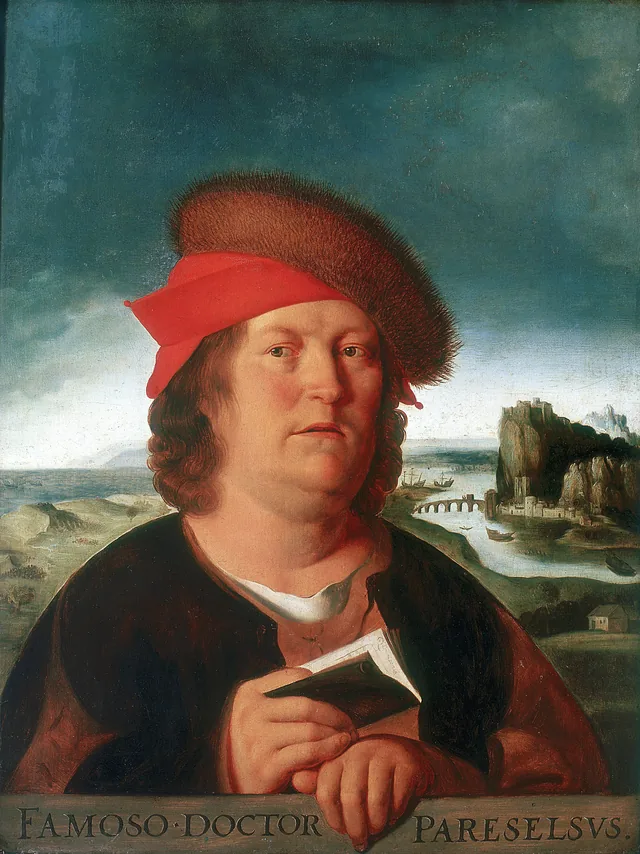 Presumed Portrait of the Physician Paracelsus (1493-1541), d'après Quentin Metsys