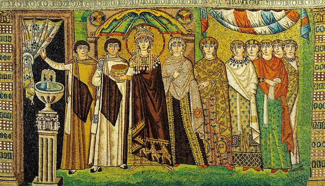 Empress Theodora and Her Court