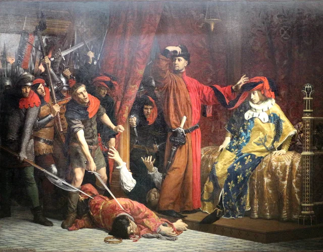 Le Prévôt des marchands Étienne Marcel et le dauphin Charles