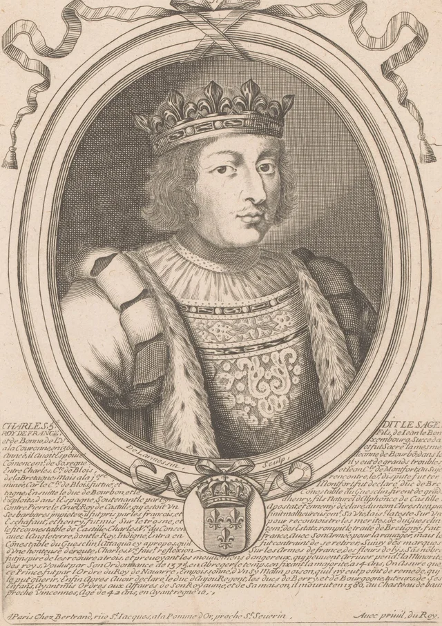 Portrait de Charles V le Sage