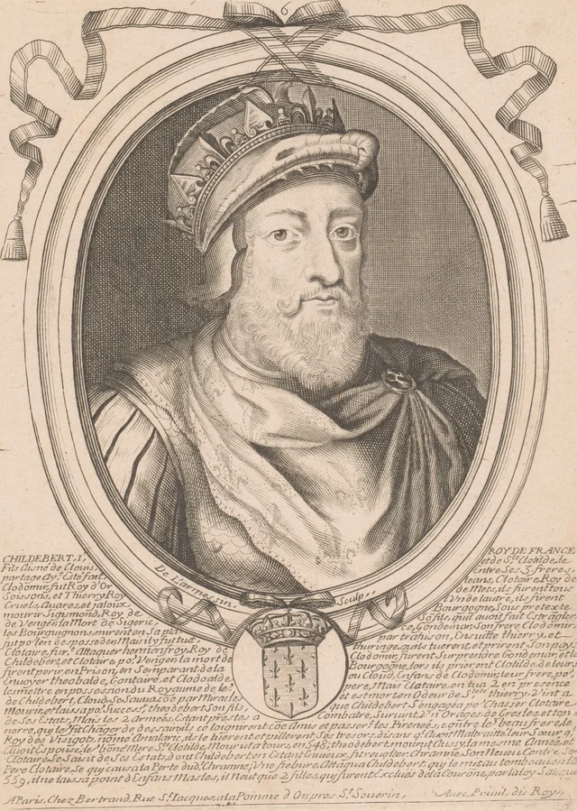 Portrait of Childebert I