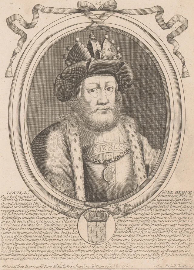Portrait de Louis II le Bègue