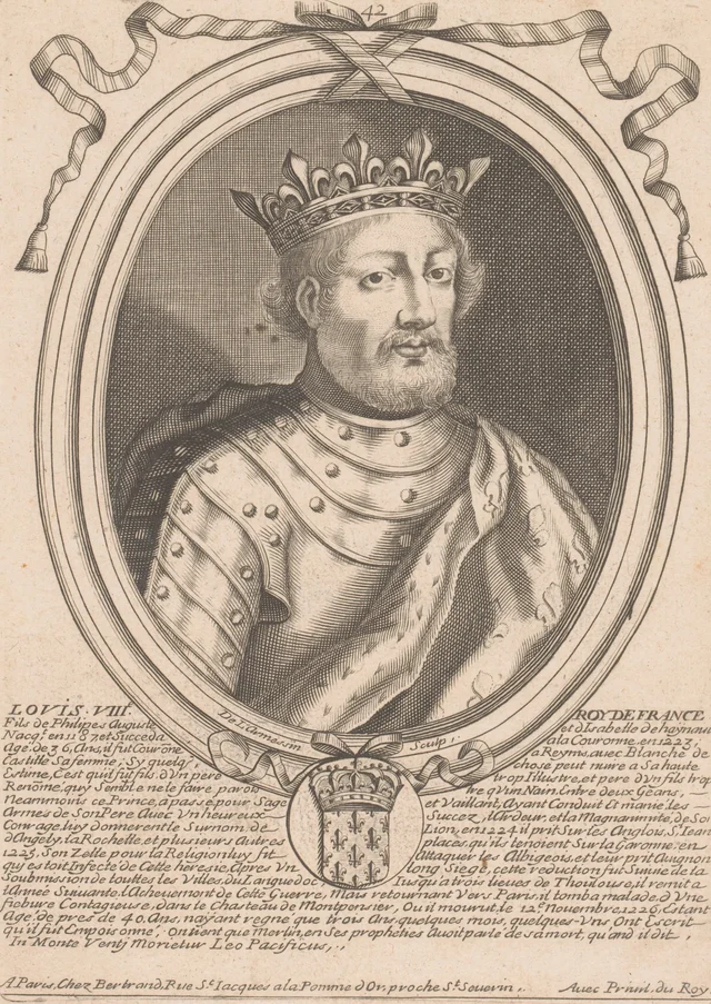 Portrait of Louis VIII the Lion