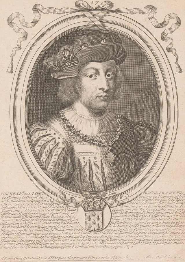 Portrait de Philippe V le Long