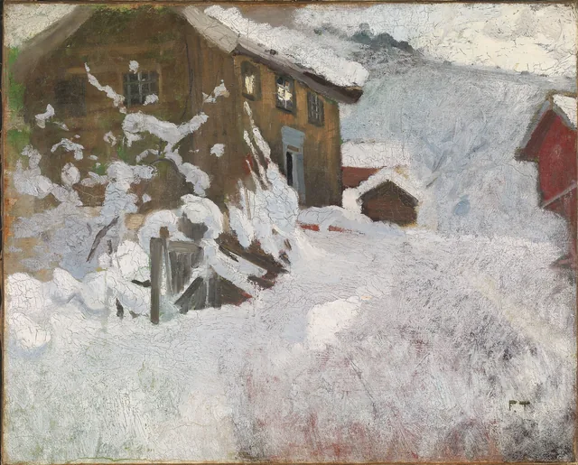 ノルウェーの冬