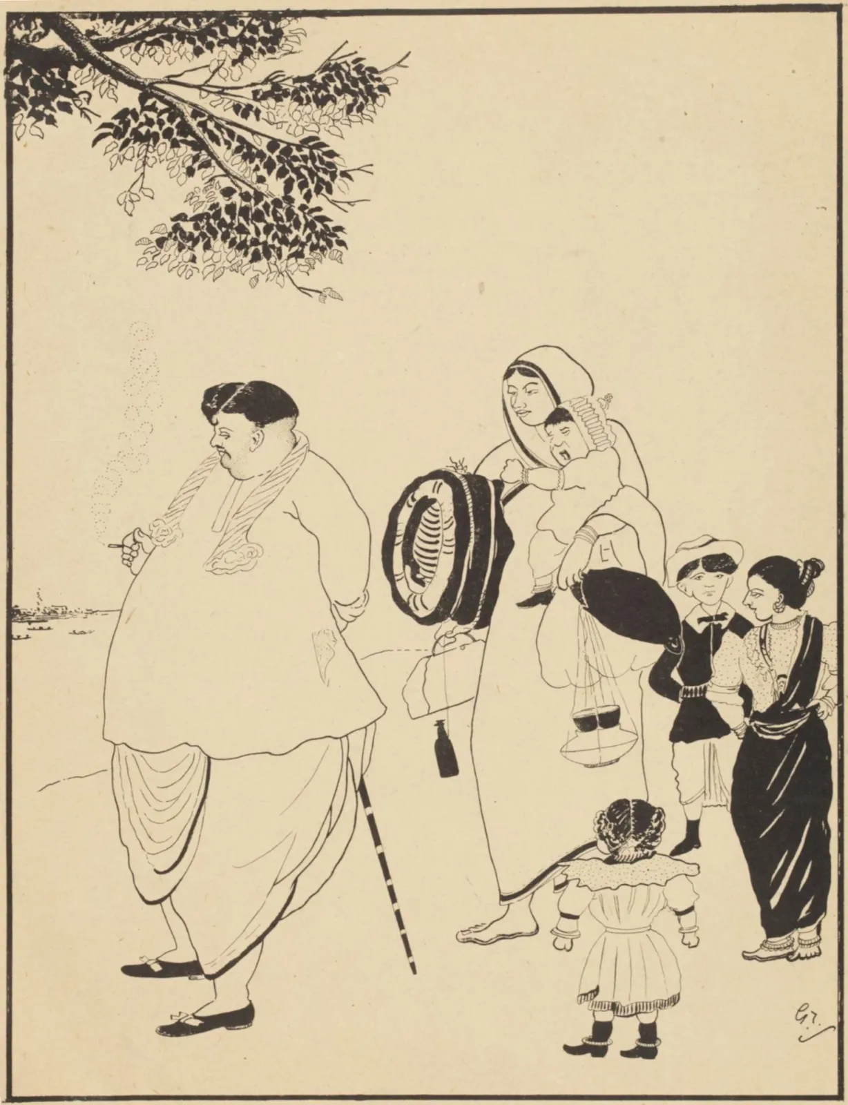 Nuisance of a Wife, Gaganendranath Tagore