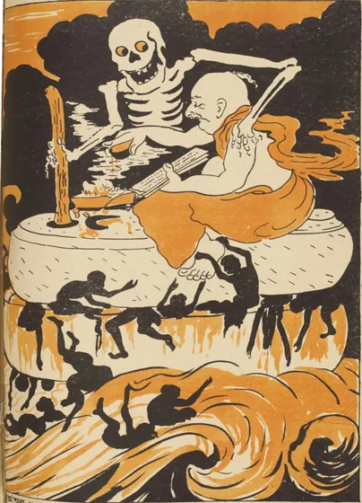 Millstone of the Caste System — Gaganendranath Tagore