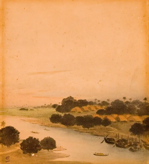 River View — Gaganendranath Tagore